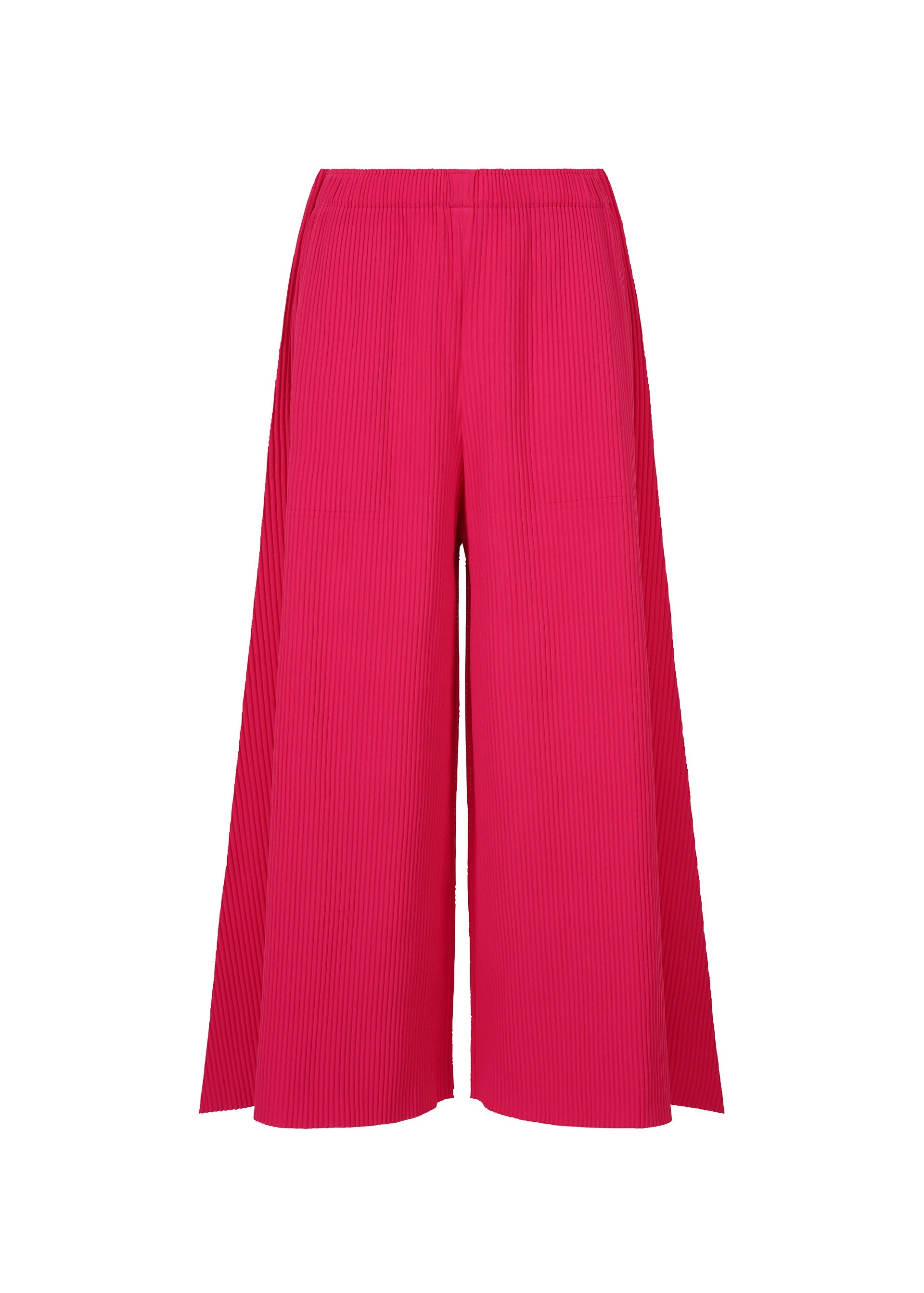 Flare Pleats - RASPBERRY
