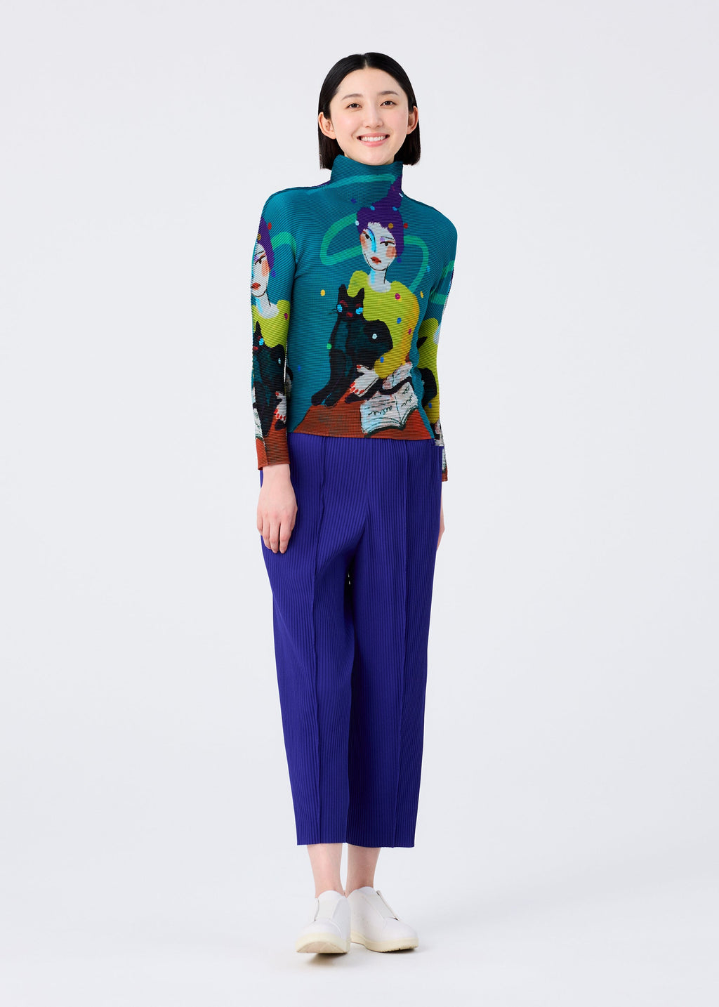 Fine Knit Pleats Color 1