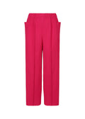 Fine Knit Pleats Color 1 - RASPBERRY