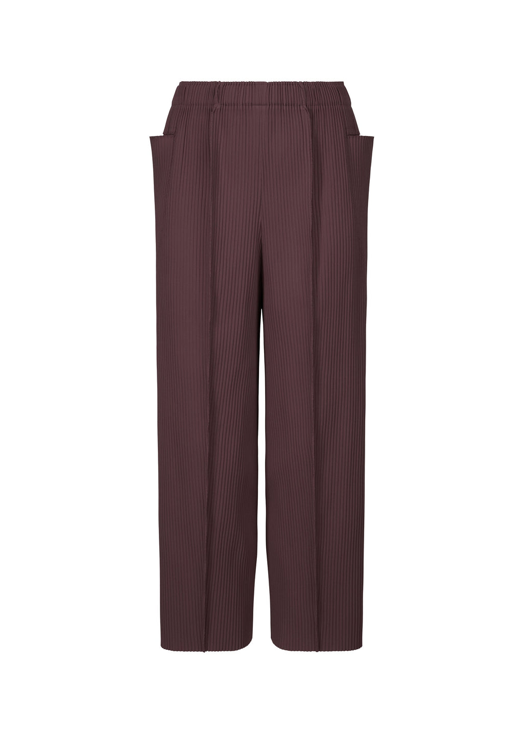 Fine Knit Pleats Color 1 - BORDEAUX