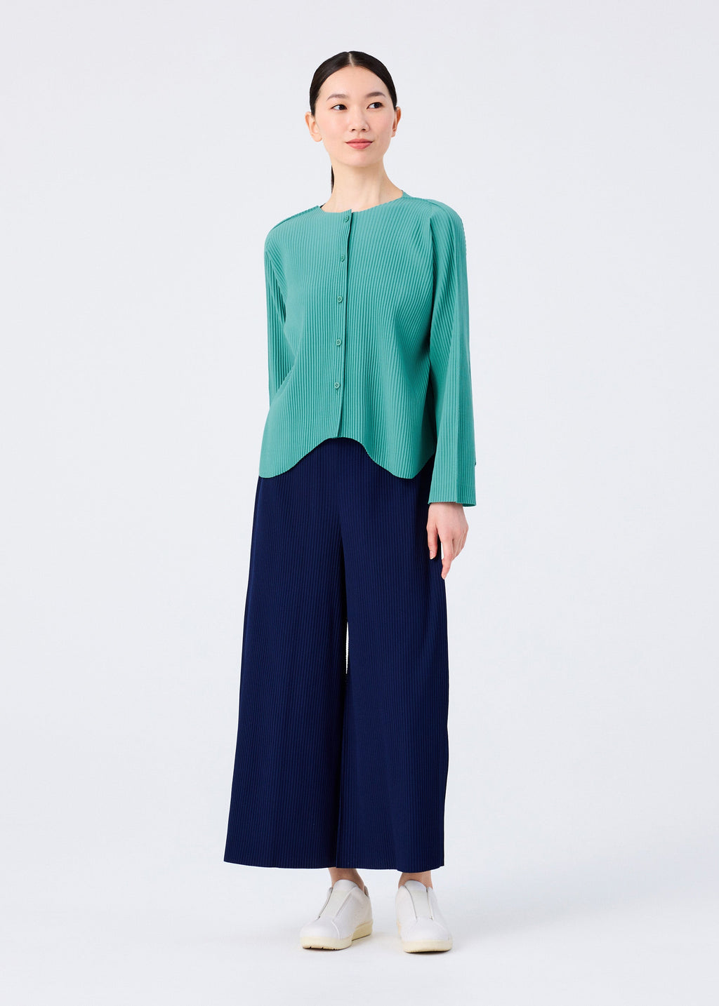 Fine Knit Pleats Bottom 1