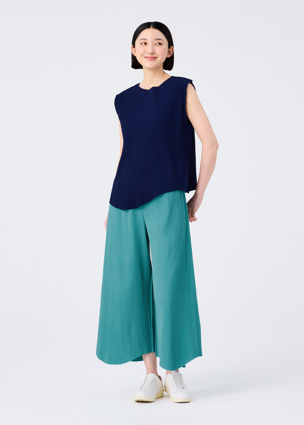 Fine Knit Pleats Bottom 1