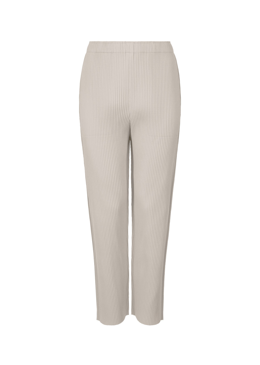 Fine Knit Pleats Color 2 - LIGHT GRAY