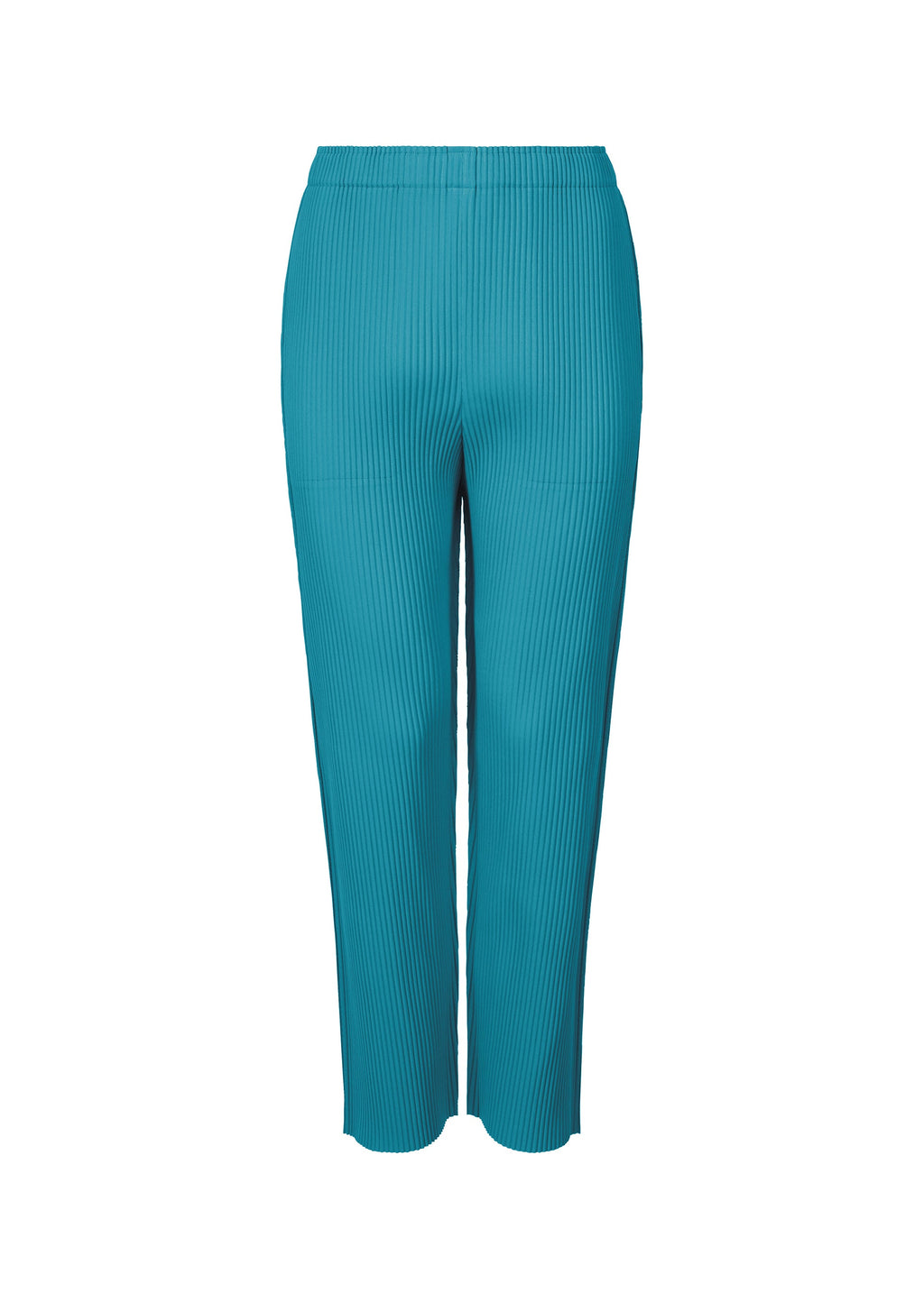 Fine Knit Pleats Color 2 - TURQUOISE