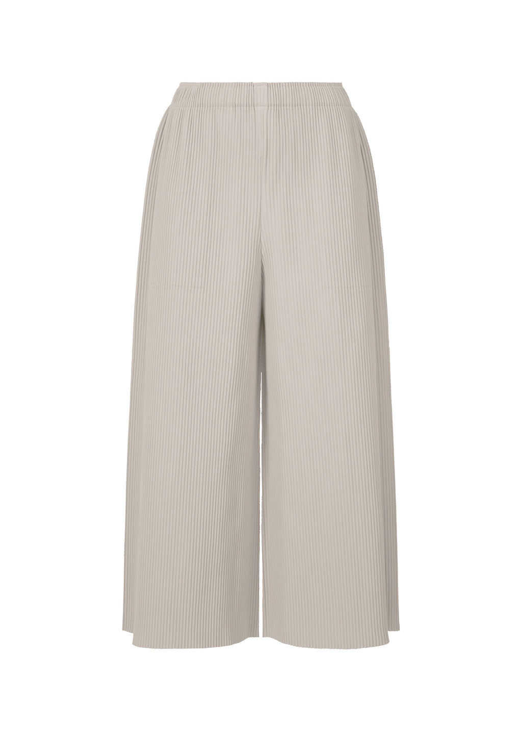 Fine Knit Pleats Color 2 - LIGHT GRAY