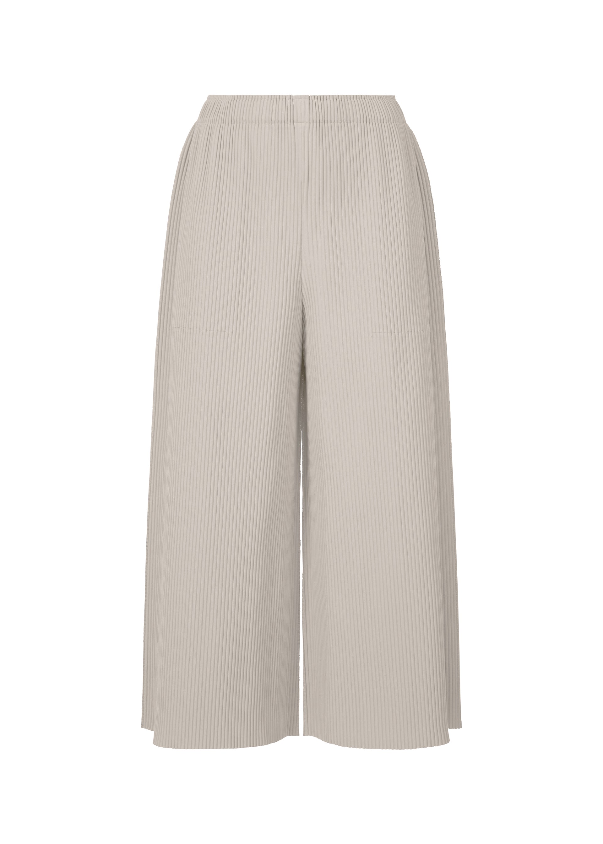 Fine Knit Pleats Color 2 - LIGHT GRAY