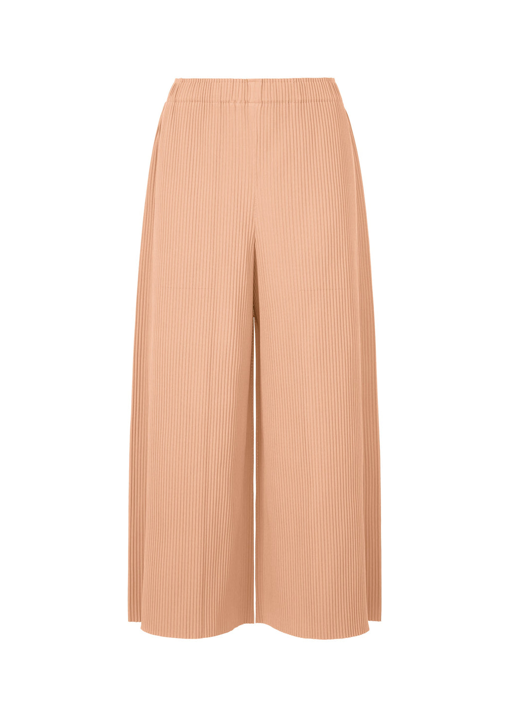 Fine Knit Pleats Bottom 2 - PEACH