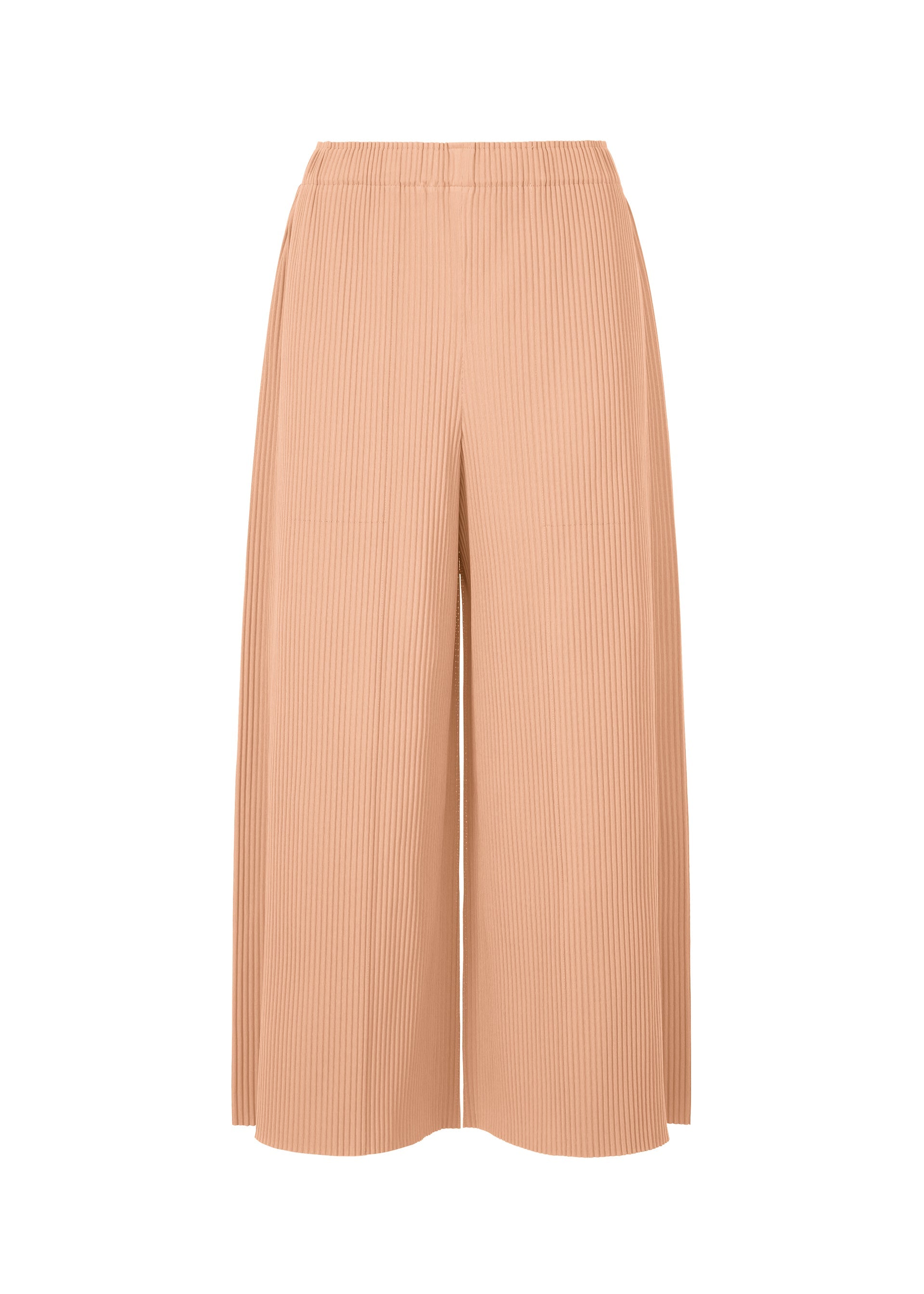 Fine Knit Pleats Bottom 2 - PEACH
