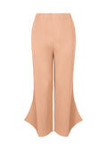 Fine Knit Pleats Bottom 2 - PEACH