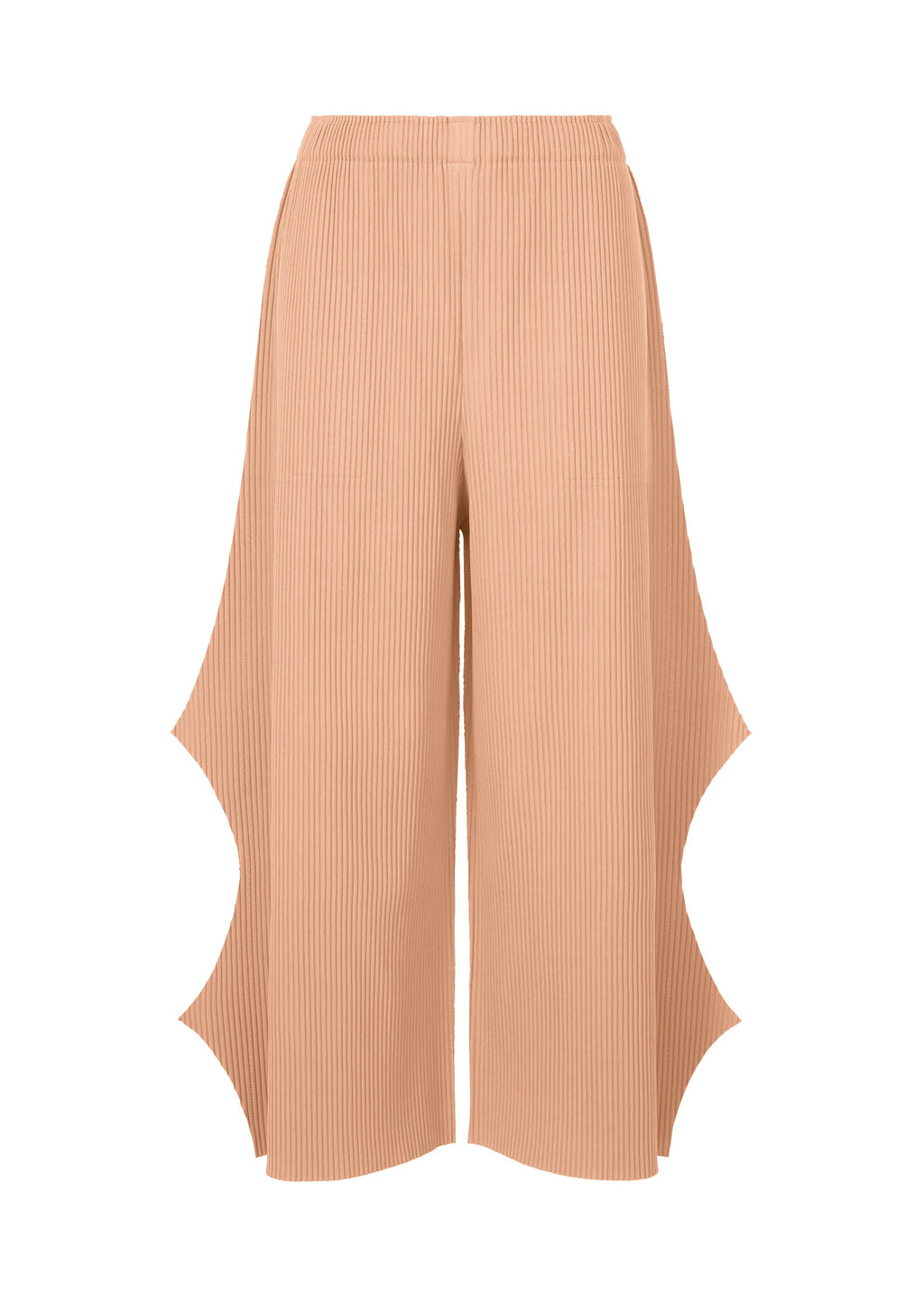 Fine Knit Pleats Bottom 2 - PEACH