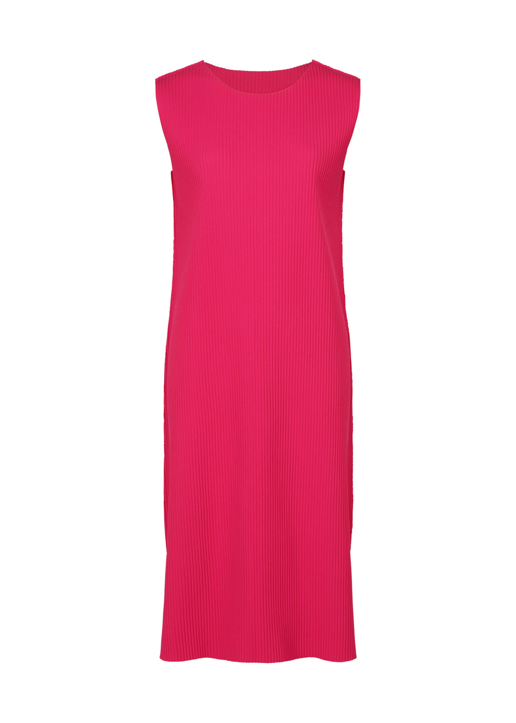 Fine Knit Pleats Color 1 - RASPBERRY