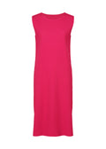 Fine Knit Pleats Color 1 - RASPBERRY