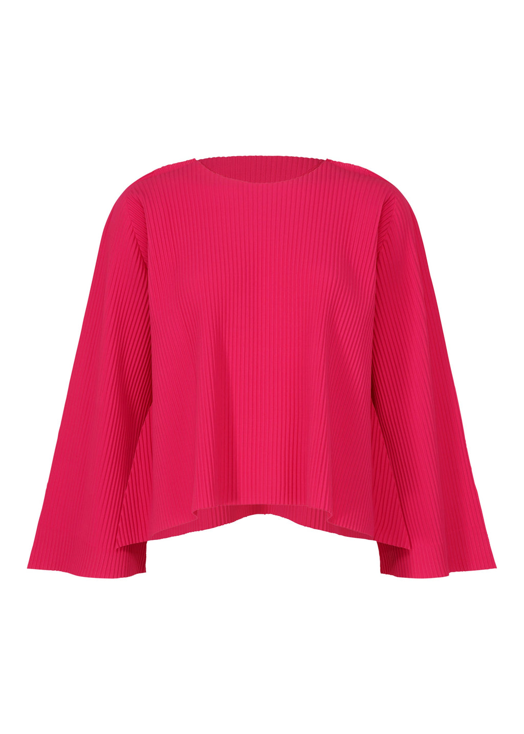 Flare Pleats - RASPBERRY