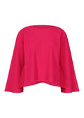 Flare Pleats - RASPBERRY