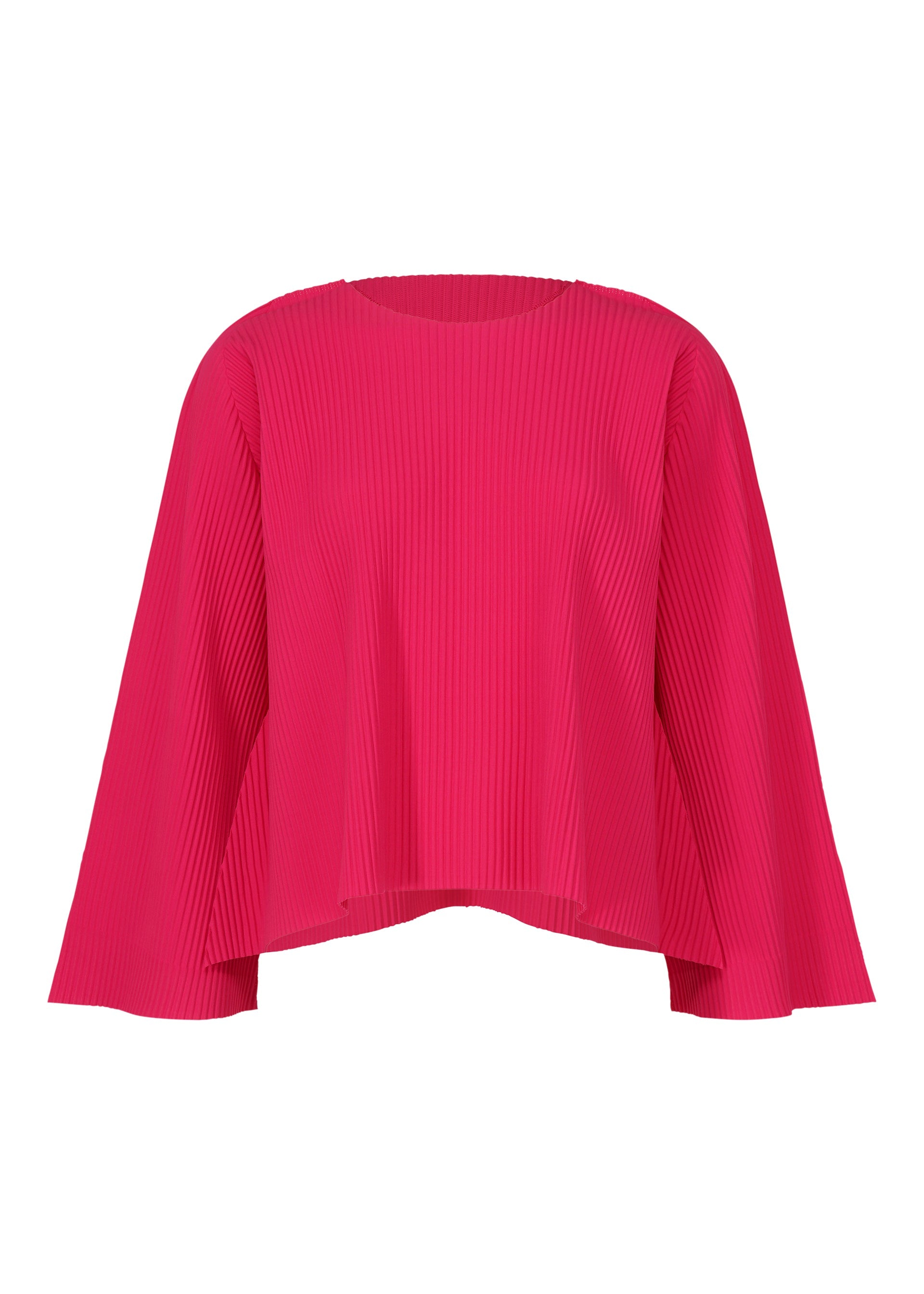 Flare Pleats - RASPBERRY