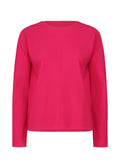 Fine Knit Pleats Color 1 - RASPBERRY