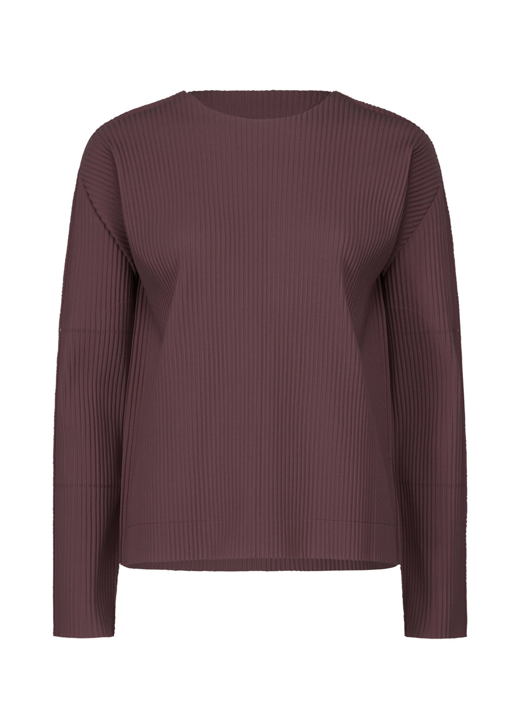 Fine Knit Pleats Color 1 - BORDEAUX