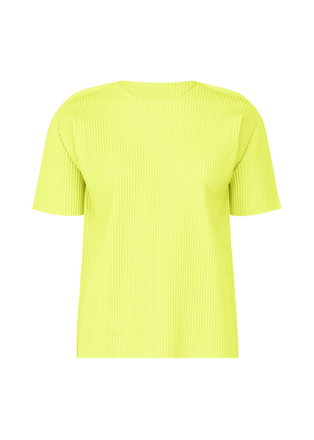 Fine Knit Pleats Color 2 - CITRUS YELLOW