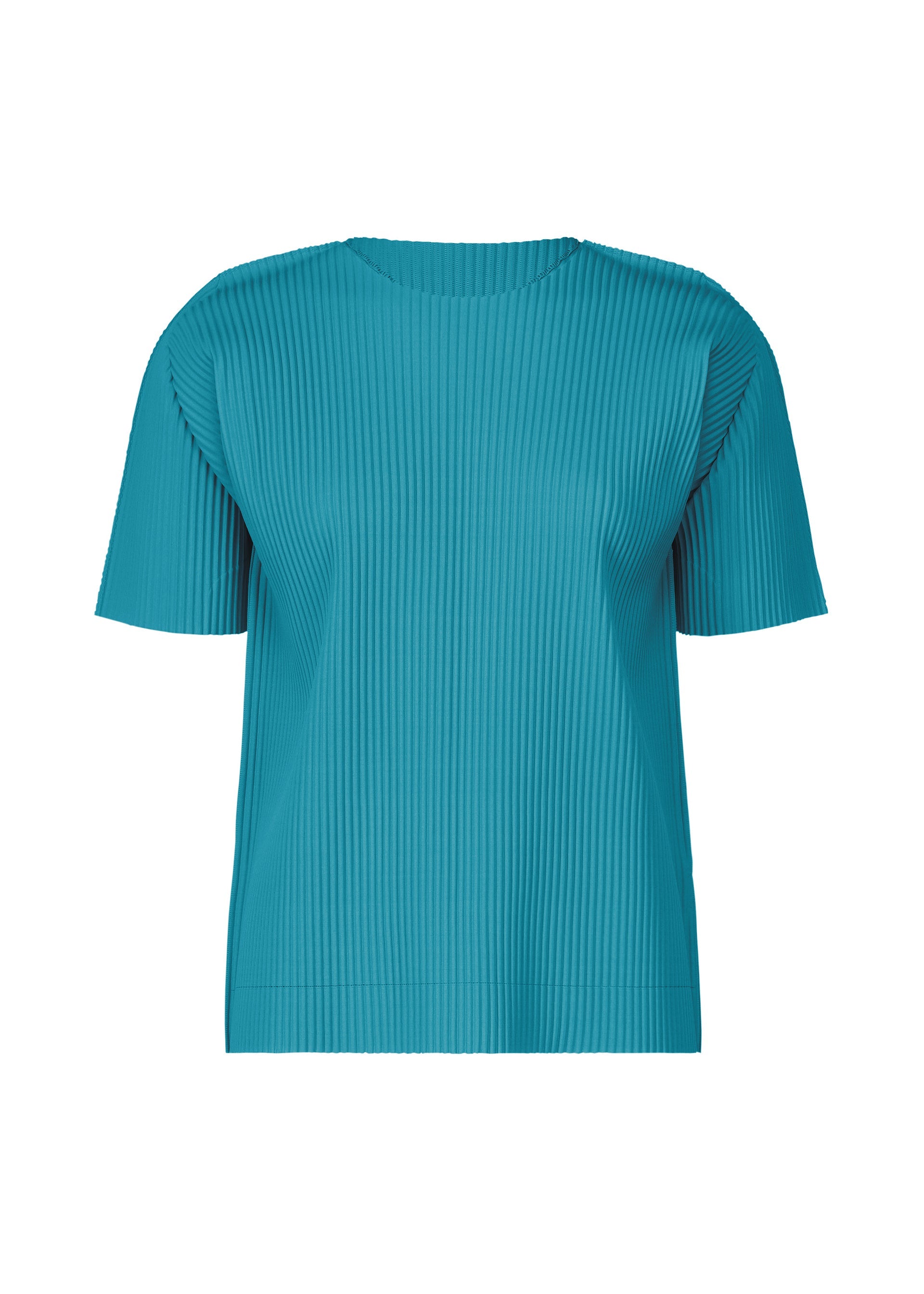 Fine Knit Pleats Color 2 - TURQUOISE