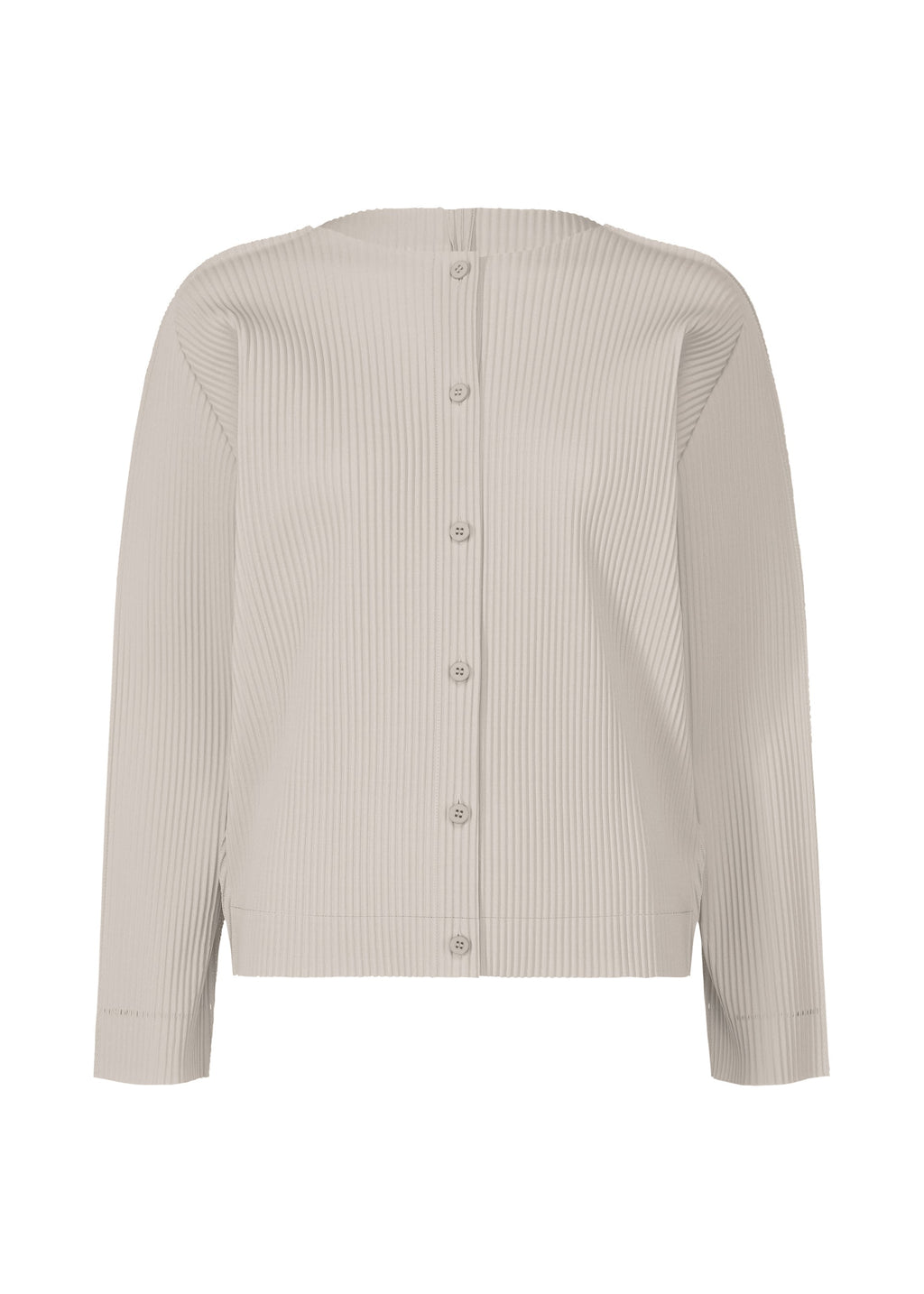 Fine Knit Pleats Color 2 - LIGHT GRAY