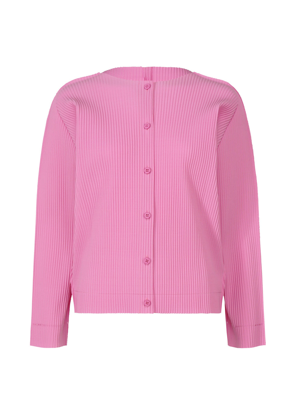 Fine Knit Pleats Color 2 - ROSE PINK