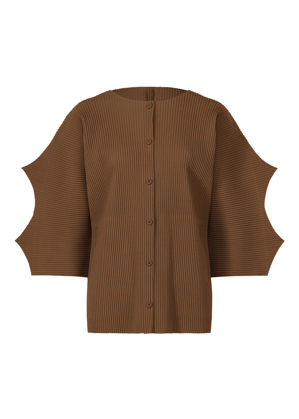 Giza Giza Pleats - BROWN