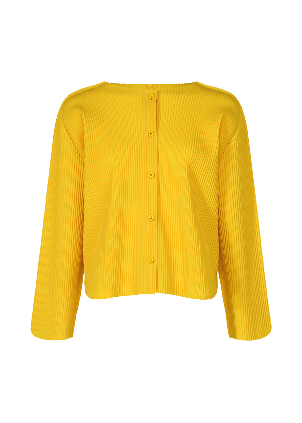 Round Pleats - CANARY YELLOW