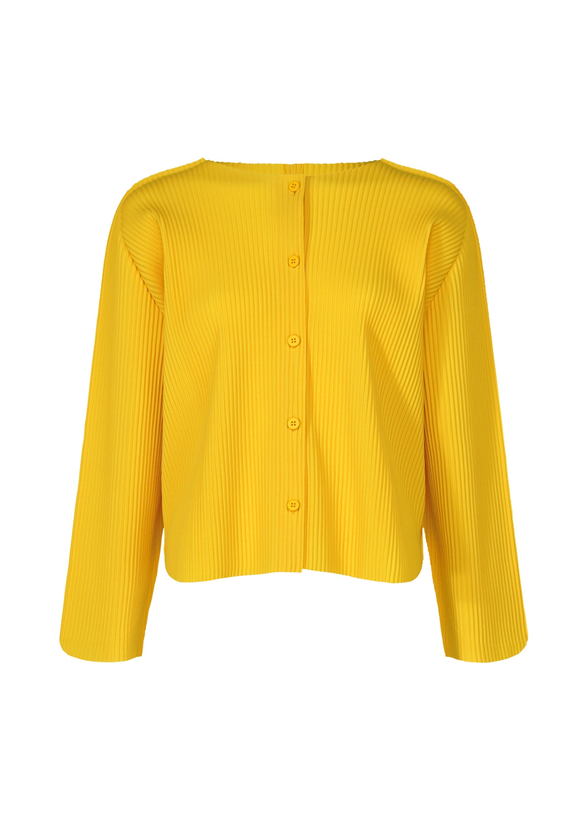 Round Pleats - CANARY YELLOW