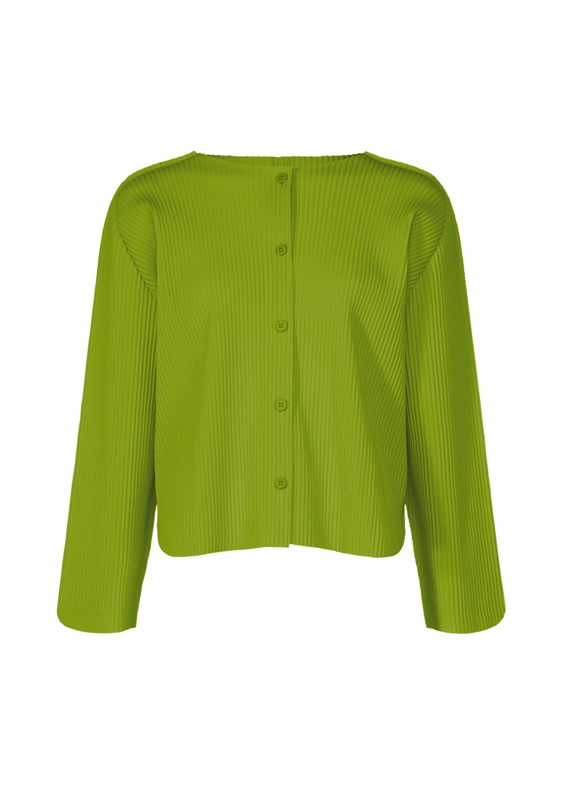 Round Pleats - LEAF GREEN