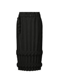 Tree Pleats - BLACK