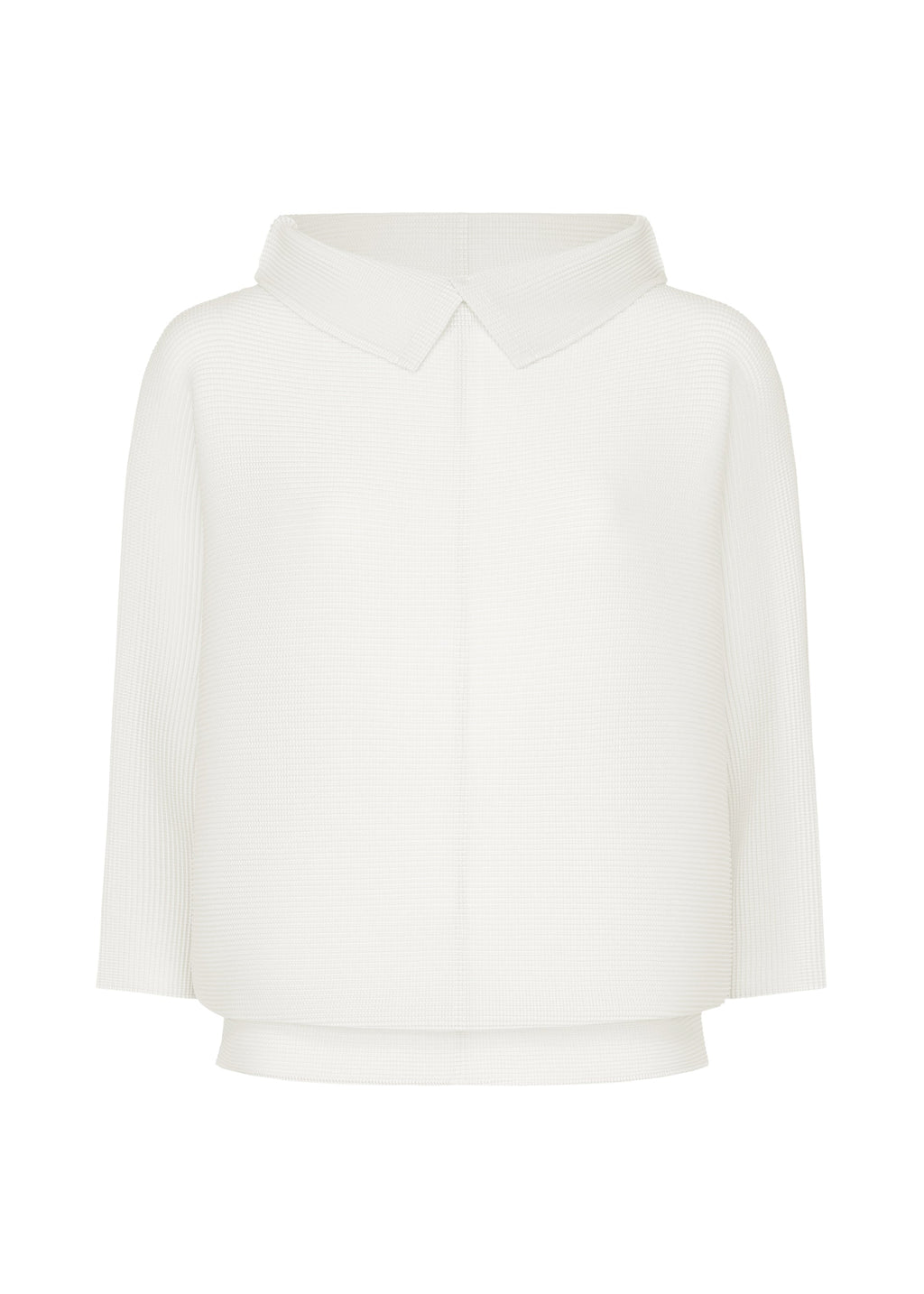 Dolman Stretch Pleats 1 - WHITE