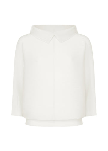 Dolman Stretch Pleats 1 - WHITE