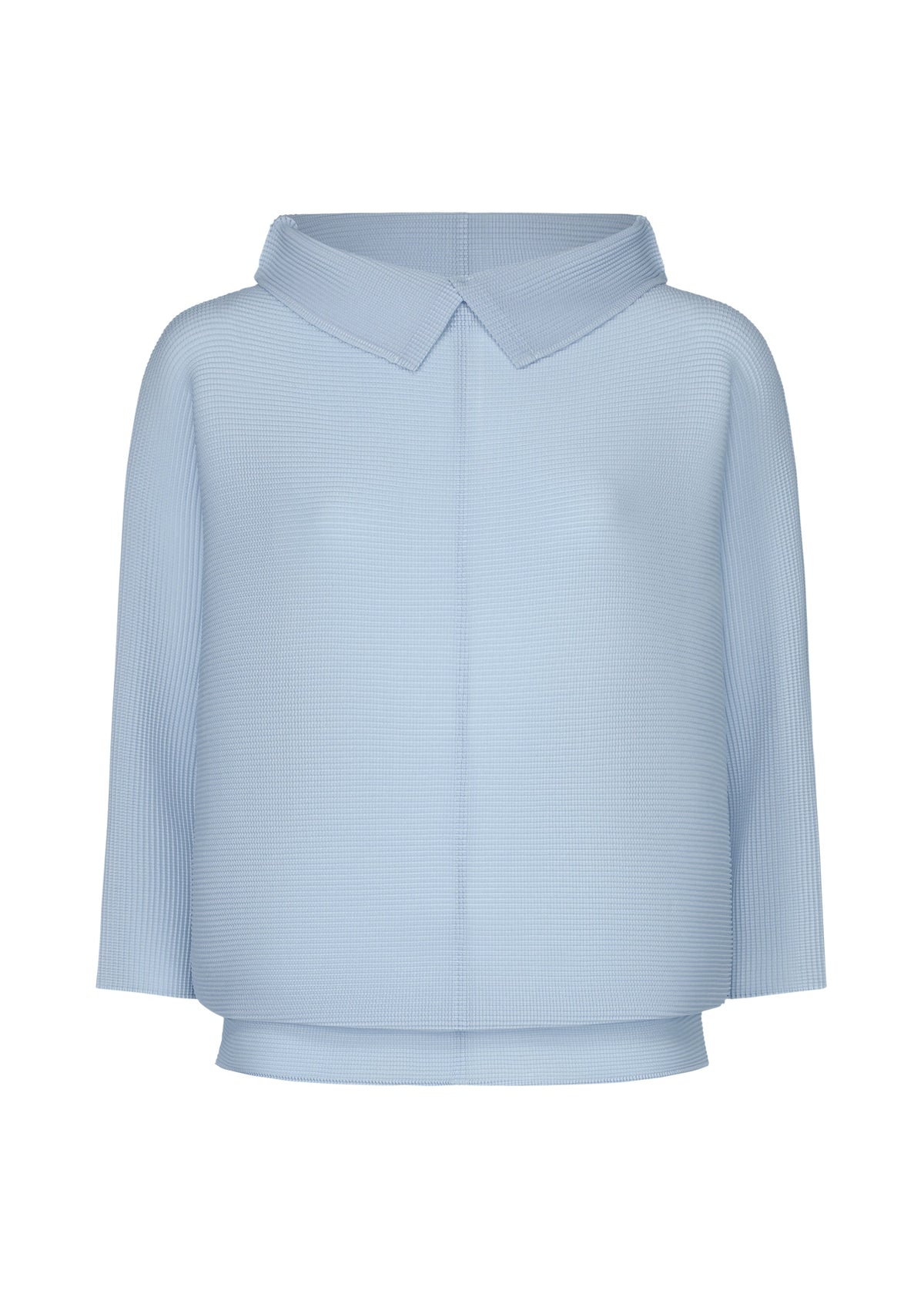Dolman Stretch Pleats 1 - FOGGY BLUE