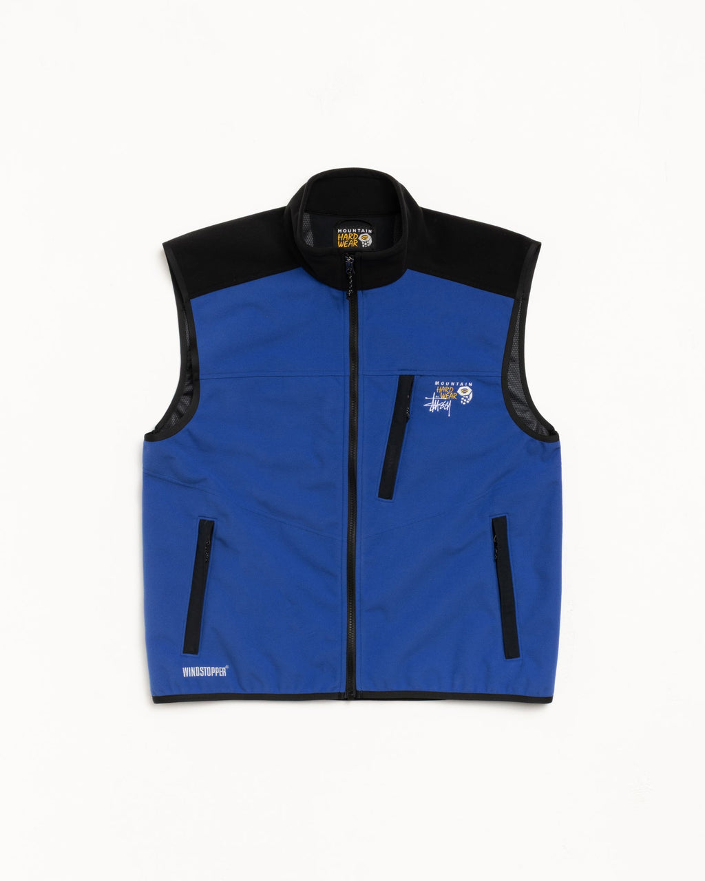 STÜSSY & MOUNTAIN HARDWEAR WINDSTOPPER® VEST - Blue