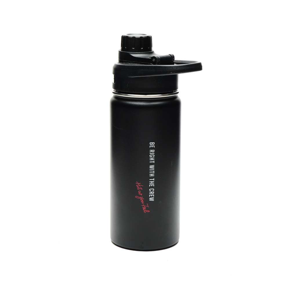 DOUBLE WALL STAINLESS BOTTLE GOLF SERIES / BLACK