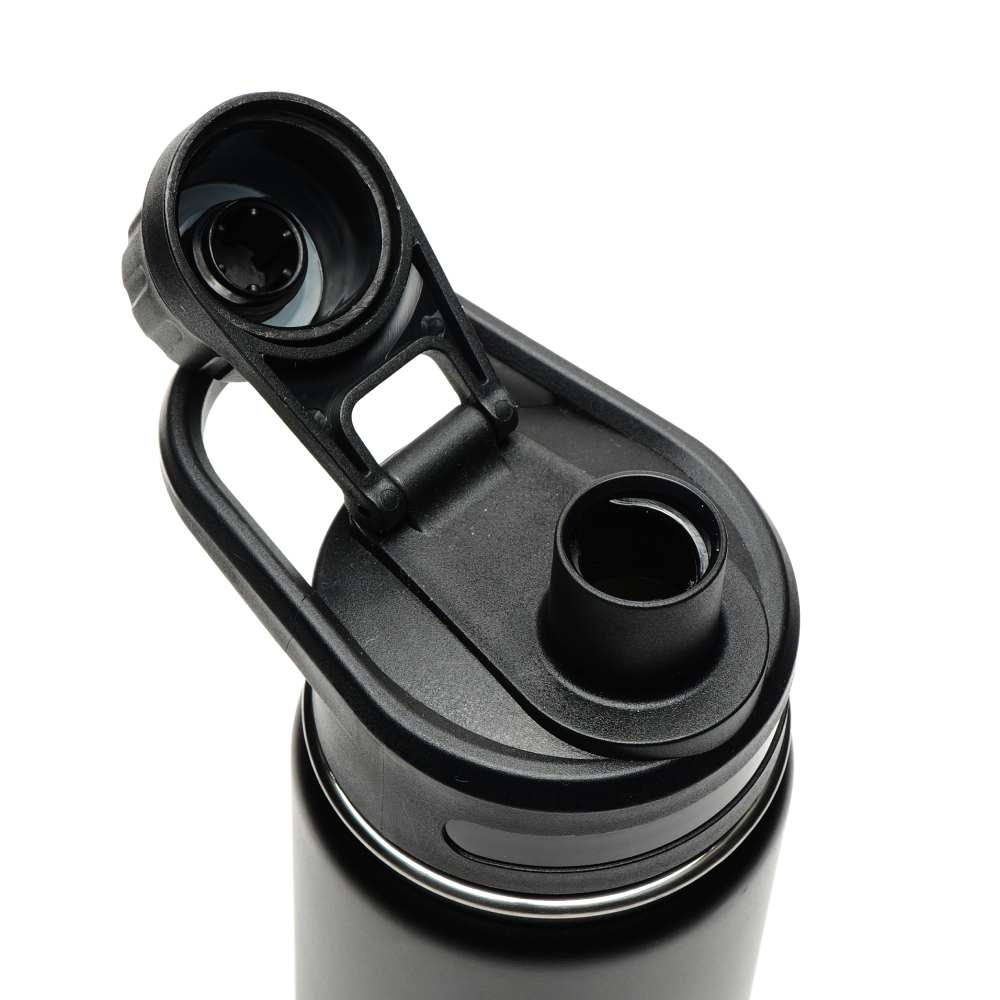 DOUBLE WALL STAINLESS BOTTLE GOLF SERIES / BLACK