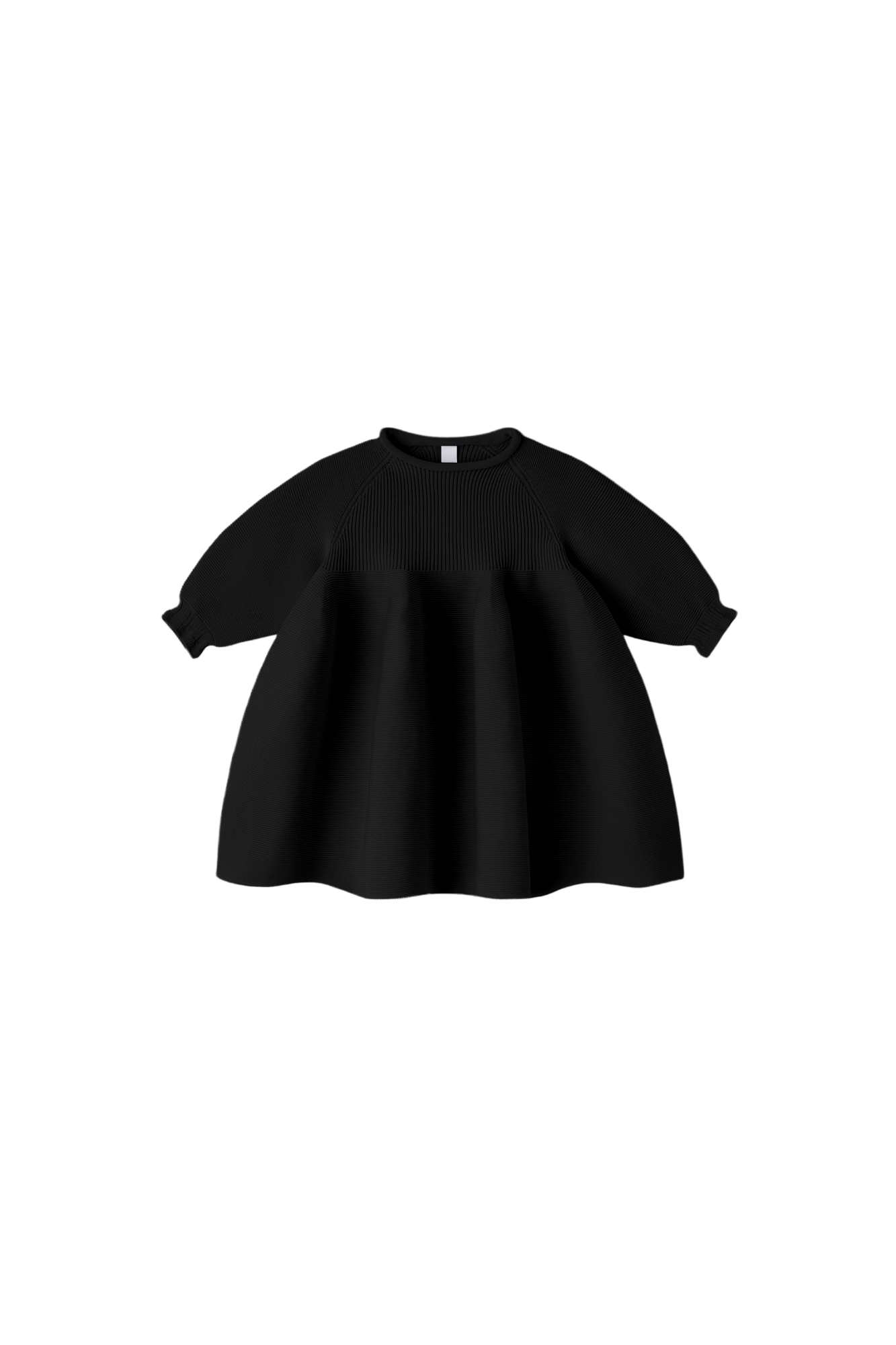 POTTERY KIDS PUFF SLEEVE TOP - BLACK