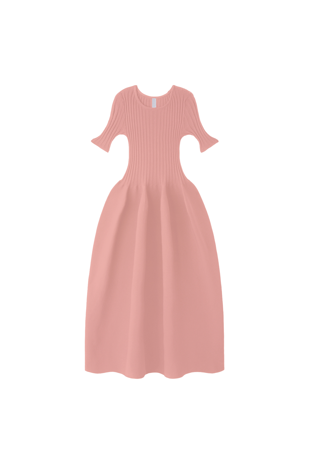 POTTERY SHORT SLEEVE DRESS - ONION PINK