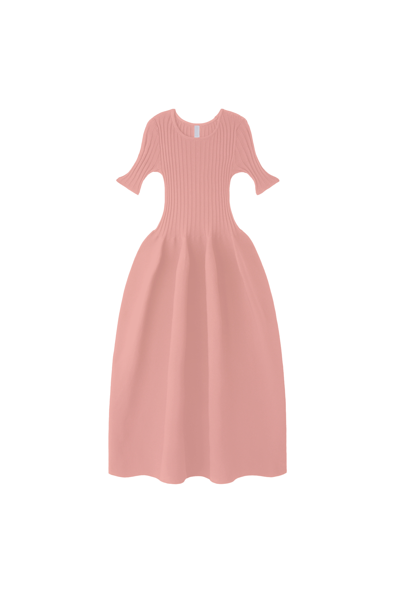 POTTERY SHORT SLEEVE DRESS - ONION PINK