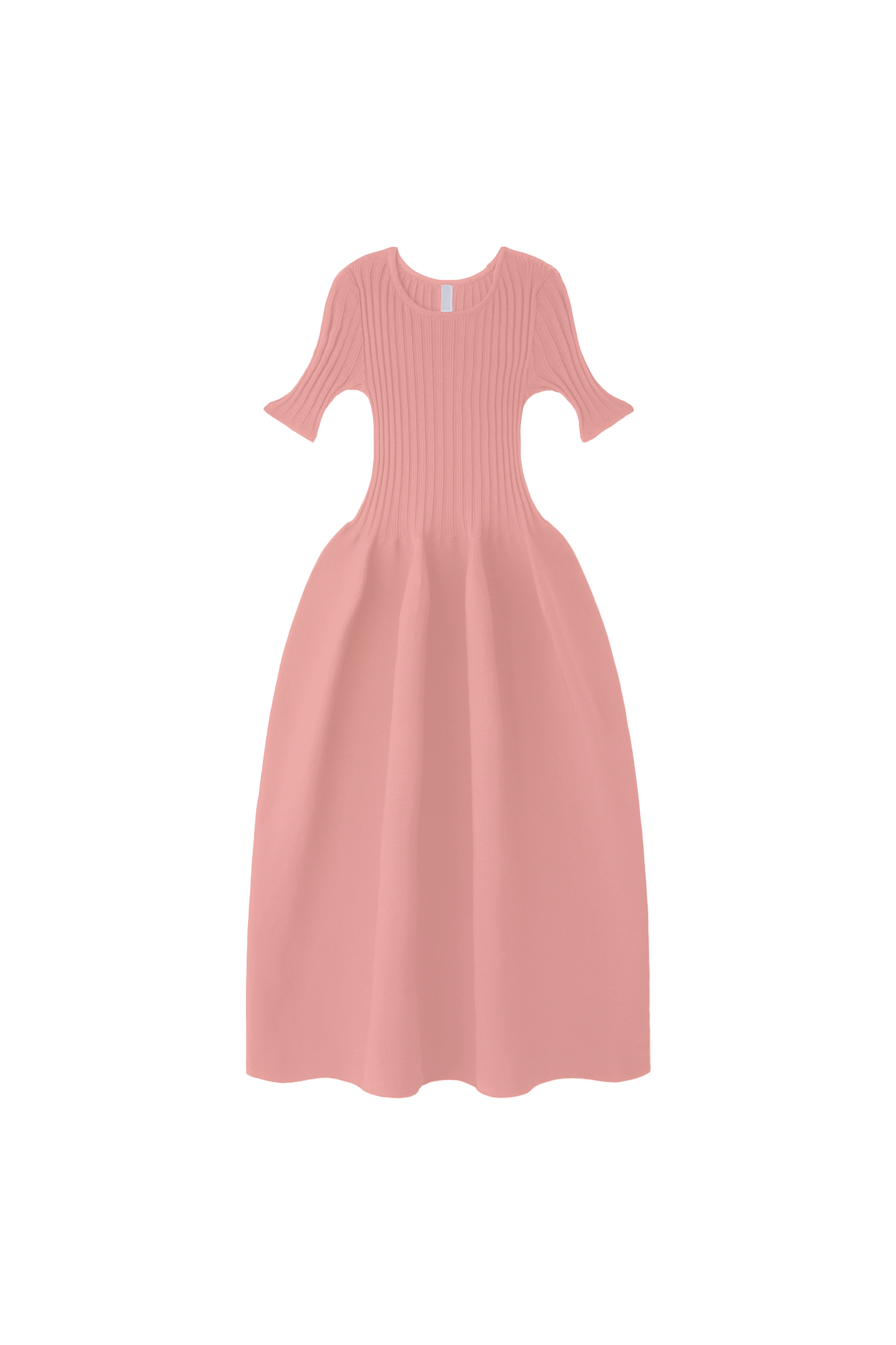 POTTERY SHORT SLEEVE DRESS - ONION PINK
