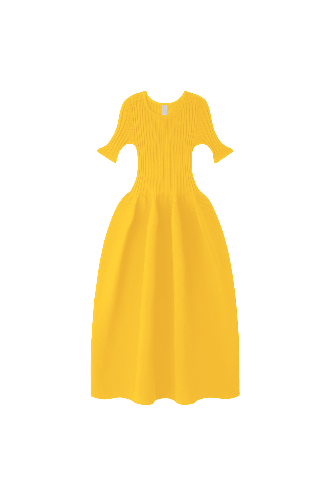 POTTERY SHORT SLEEVE DRESS - SUNFLOWER