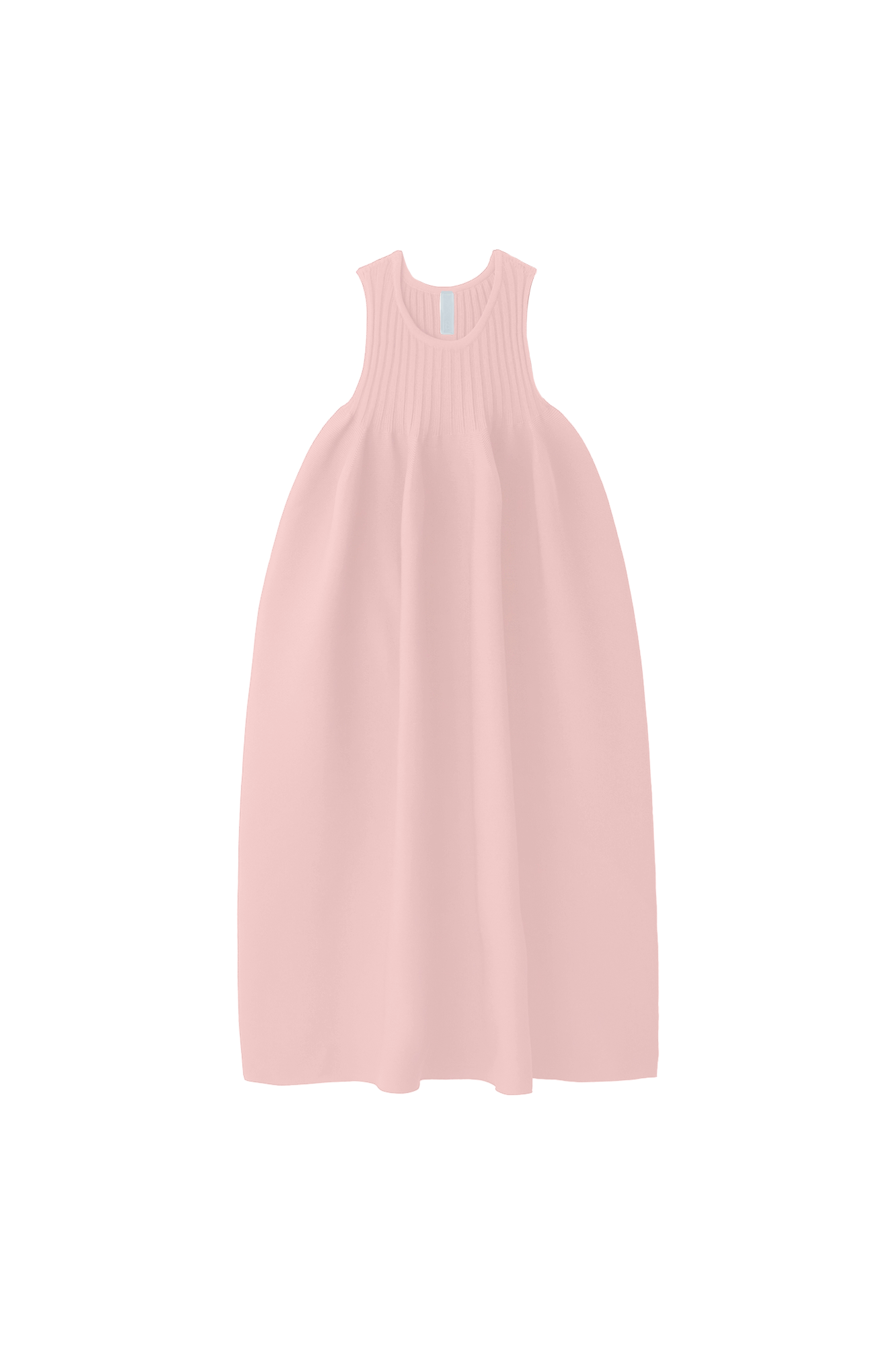 POTTERY SLEEVELESS BUST FLARE DRESS - TEA ROSE