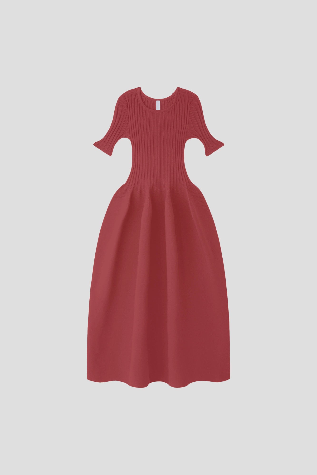 POTTERY SHORT SLEEVE DRESS - ROUGE BLUSH
