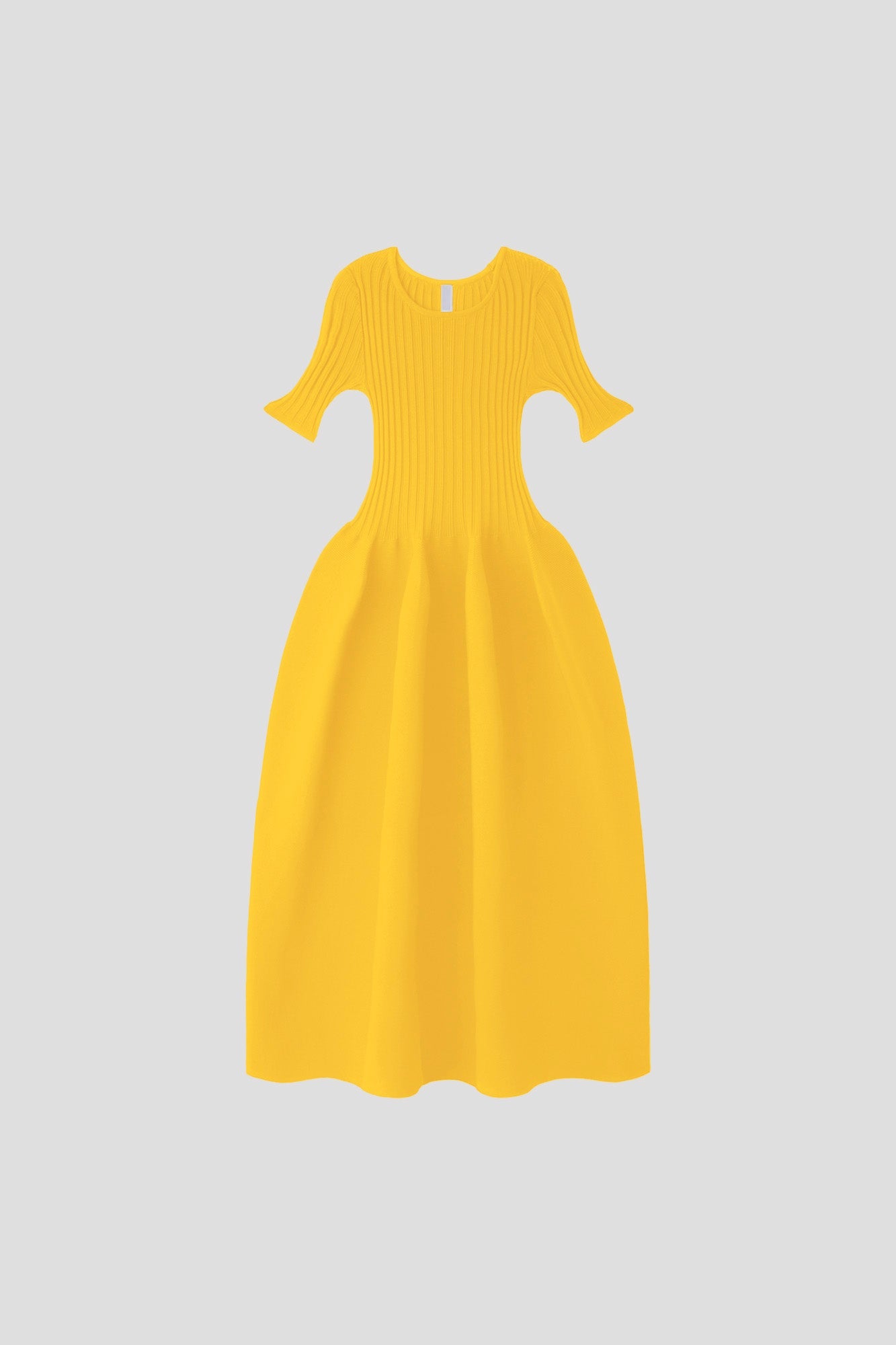POTTERY SHORT SLEEVE DRESS - SUNFLOWER