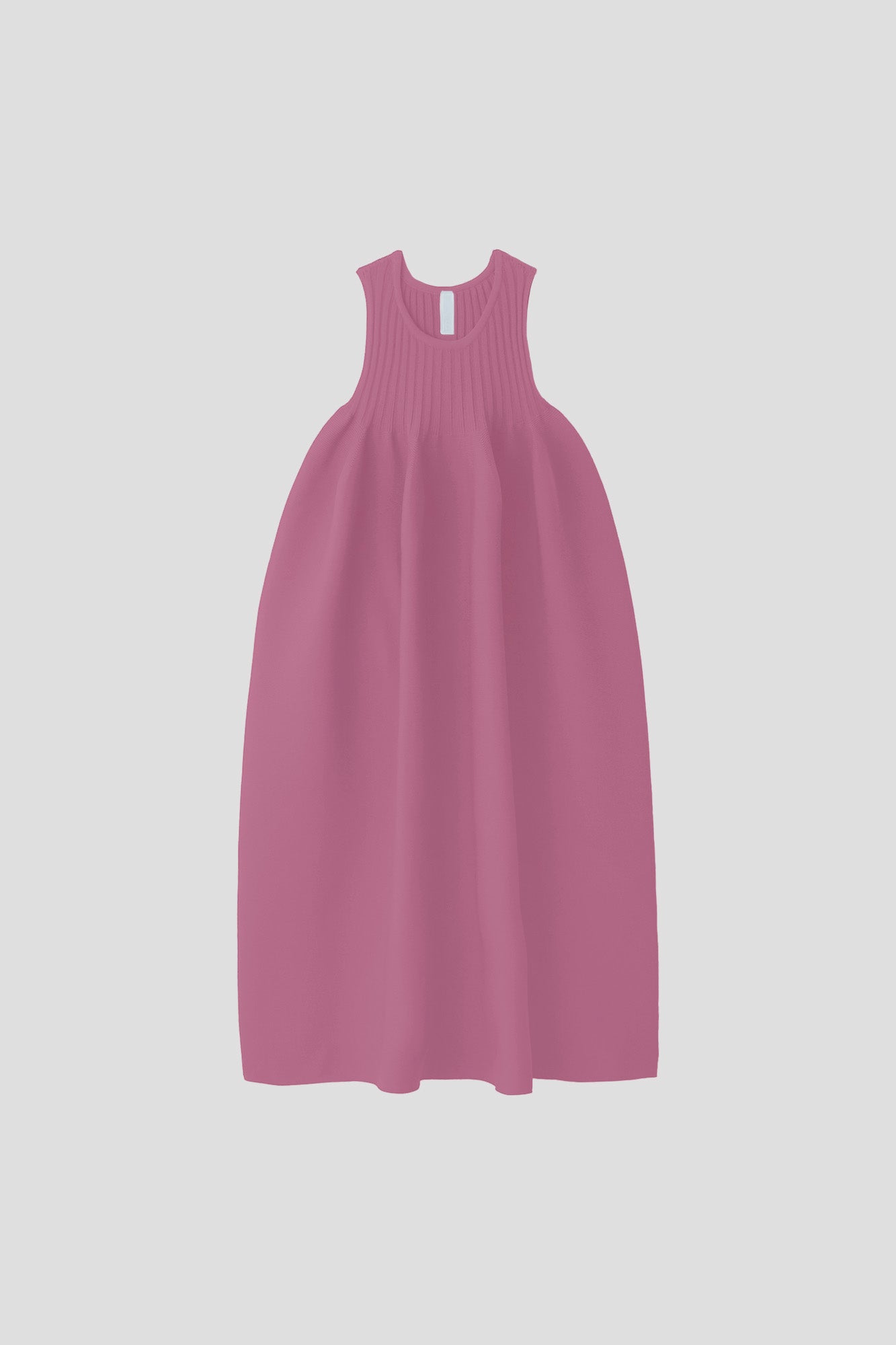 POTTERY SLEEVELESS BUST FLARE DRESS - PASTEL VIOLET