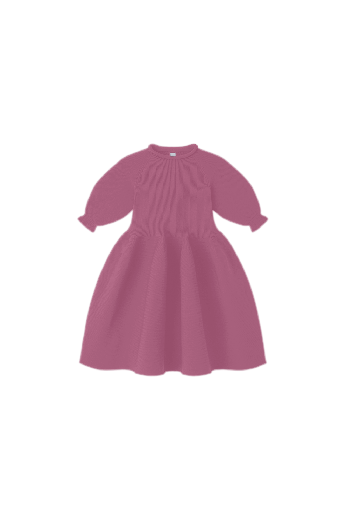 POTTERY KIDS PUFF SLEEVE DRESS - PASTEL VIOLET