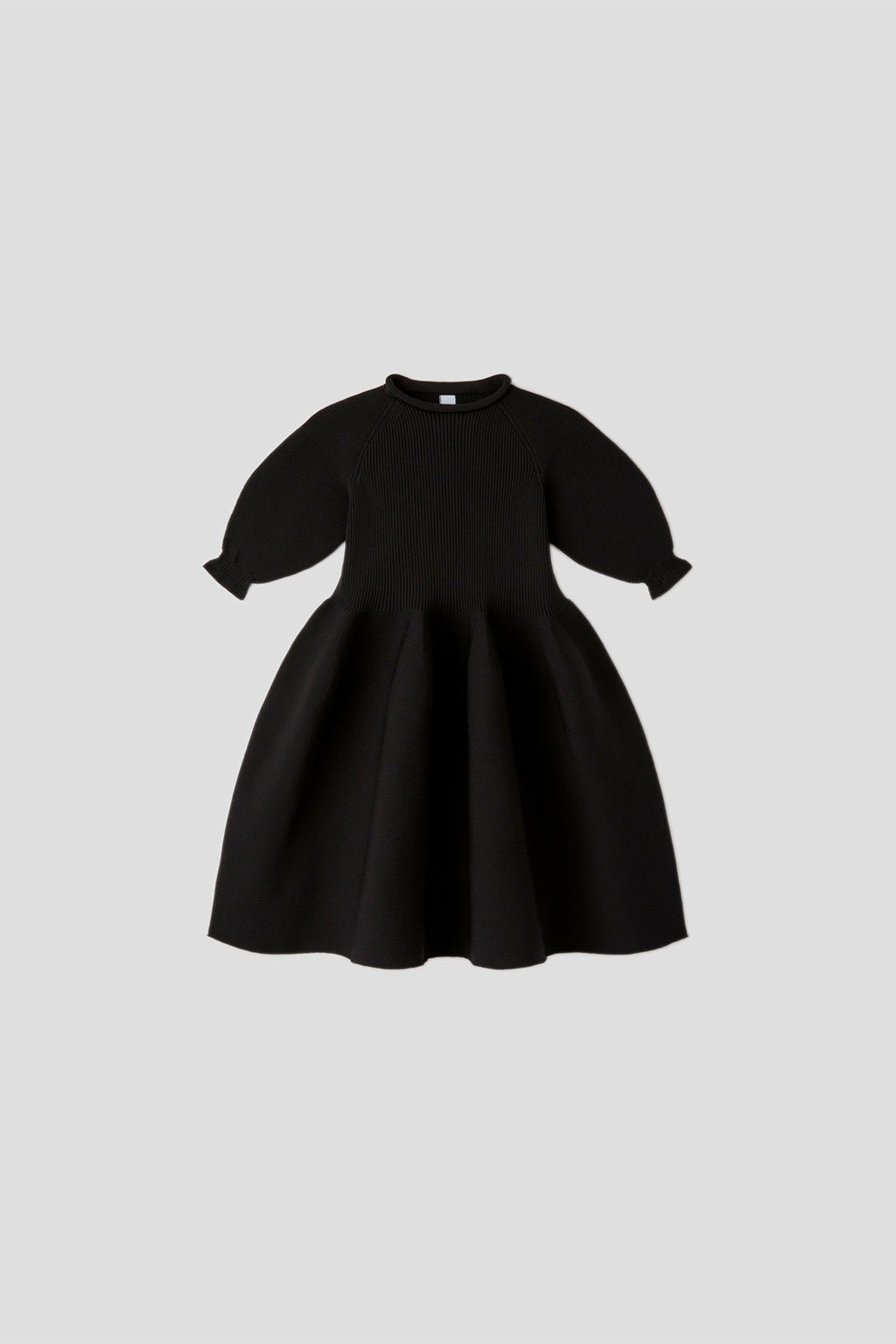 POTTERY KIDS PUFF SLEEVE DRESS - BLACK