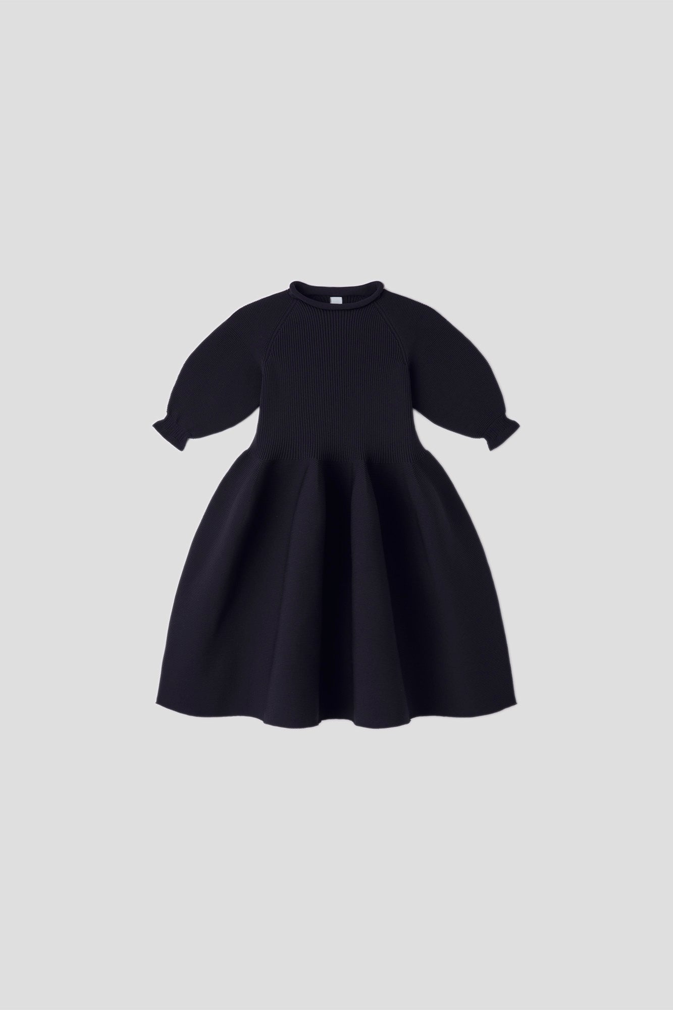 POTTERY KIDS PUFF SLEEVE DRESS - NAVY