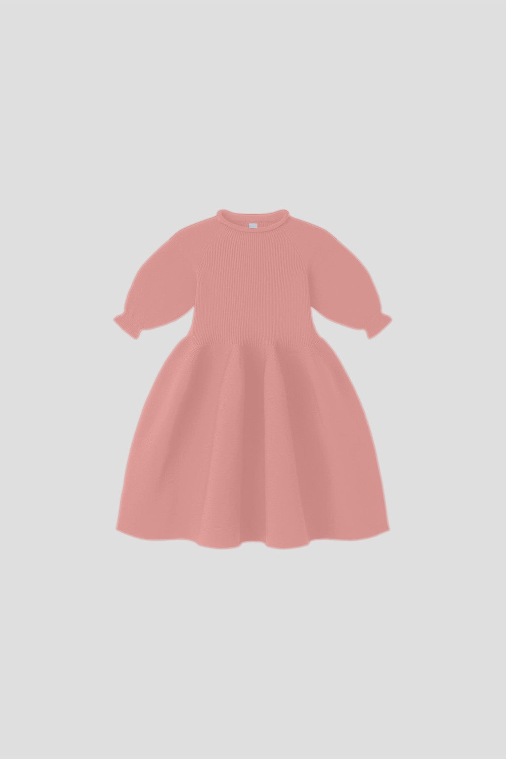 POTTERY KIDS PUFF SLEEVE DRESS - ONION PINK