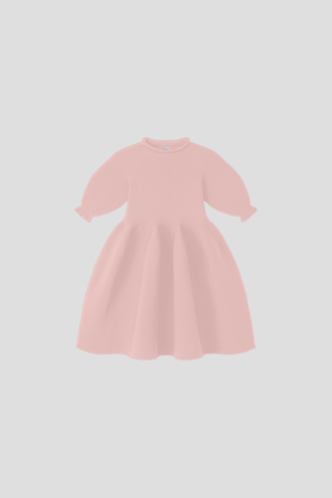 POTTERY KIDS PUFF SLEEVE DRESS - TEA ROSE